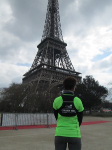 Finisher au pied de la tour Eiffel