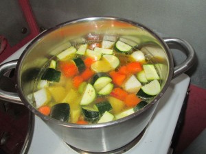 Soupe aux 7 légumes - Etape 2