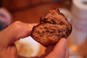 Recette - Muffins à la farine de châtaigne et chocolat